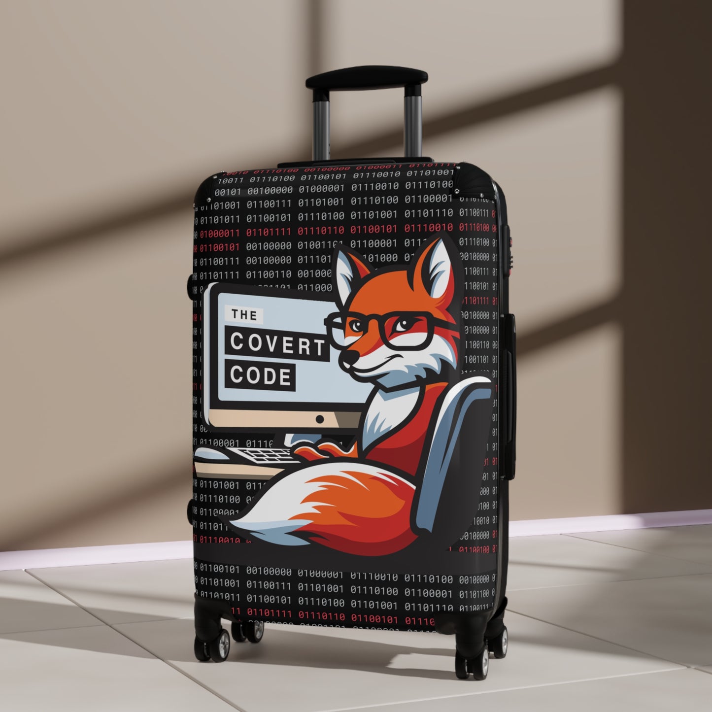 The Covert Code Cover Suitcase