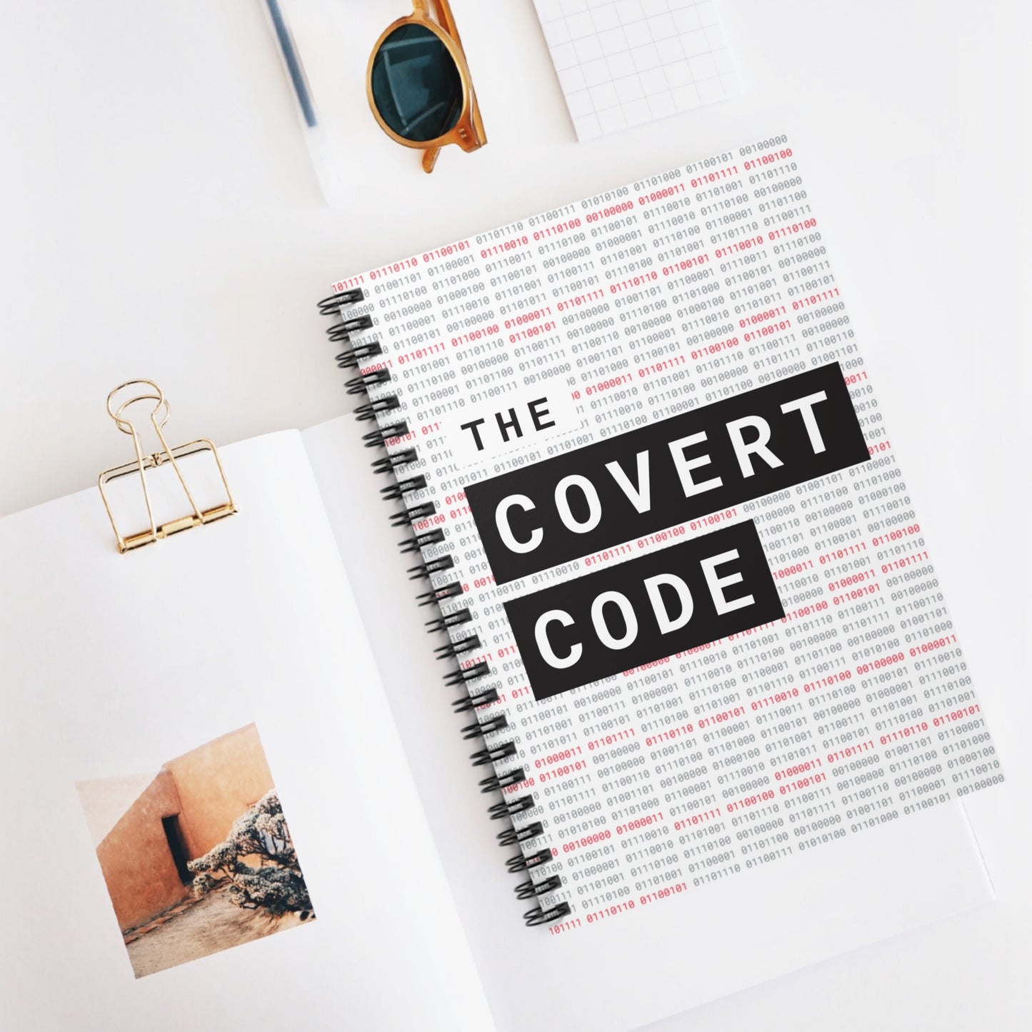 Covert Spiral Notebook - Ruled Line