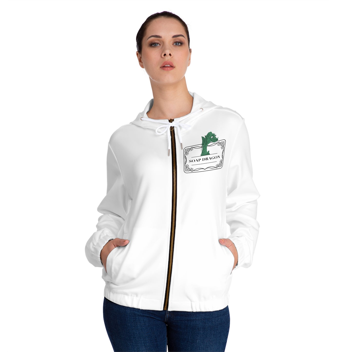 Women’s Full-Zip Hoodie (AOP)