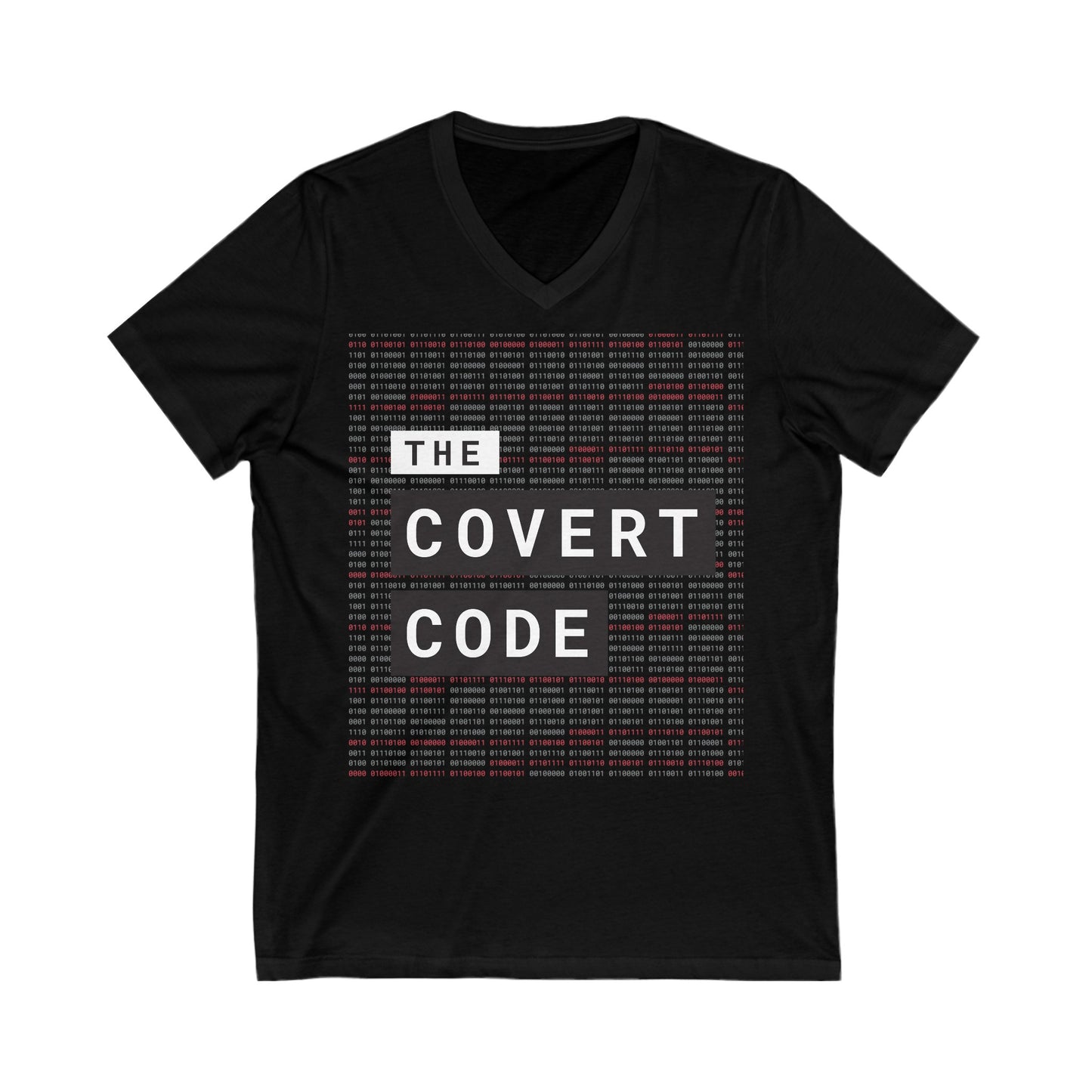 Covert Unisex Jersey Short Sleeve V-Neck Tee