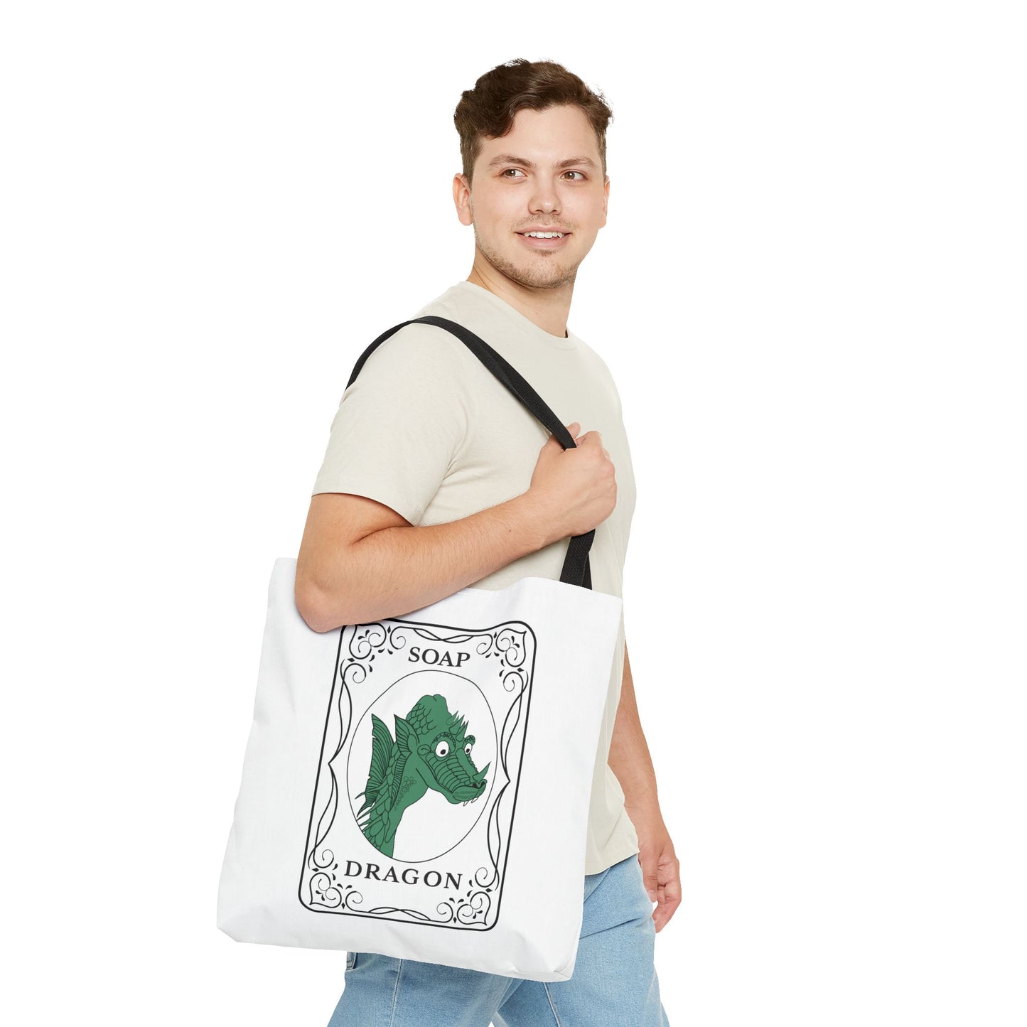 Tote Bag (AOP) Soap Dragon