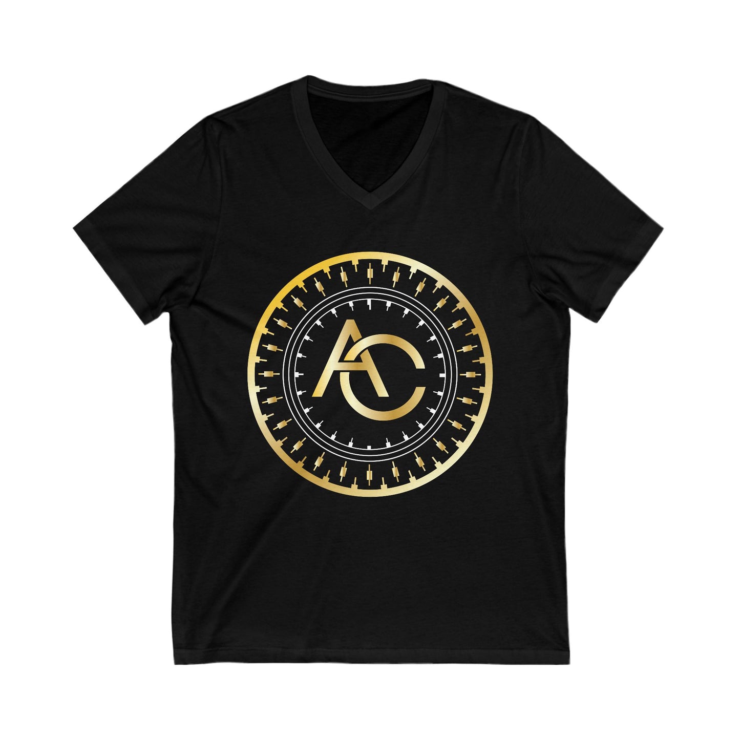 Unisex V-Neck Tee - Chic Design for Everyday Comfort, Perfect for Casual Outings, Gifts, Birthdays, or Events, Wearable Art Shirt, [...]